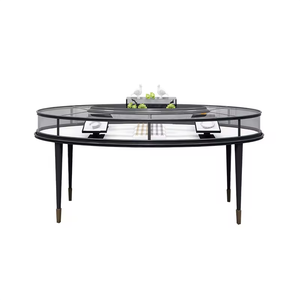 LUX 2022 Tienda de joyería de gama alta Vitrina Nuevo estilo Joyería de mármol Muebles de exhibición - Product Image 5