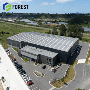 Almacén de Estructura de Acero Prefabricado, Cerrado e Impermeable, para Almacenamiento de Mercancías al Aire Libre, Taller a Prueba de Lluvia de Larga Duración, Hospital - Product Image 1