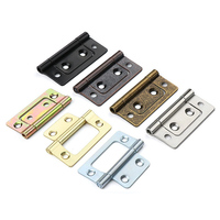 Charnières de porte encastrées sans mortaise en métal de qualité supérieure à fermeture douce pour armoires de cuisine, meubles, placards et accessoires de quincaillerie – Vente en gros