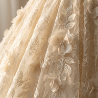 Robe de Soirée Princesse Rose Poudré en Satin Taille Empire avec Appliques Florales 3D, Col Cœur, pour Cérémonies Formelles, Fabrication Personnalisée OEM/ODM
