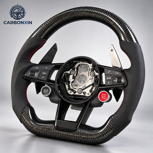 Volant personnalisé pour Audi A4 B8 B9 A3 8p A6 RS3 Q3 A1 A5 C6 C7 C7.5 C8 B6 B7 B8.5 8v RS5 RS6 RS7 S5 S6 S7 A7 A8 D3 S3 A6C6 - Product Image 3