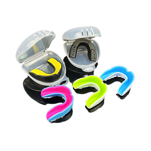 Protector Bucal Moldeable, No Tóxico, Absorbente de Impactos, con Logotipo Personalizado, para Boxeo, Fútbol, Protección Deportiva Unisex para Adultos, Color Personalizado - Product Image 1