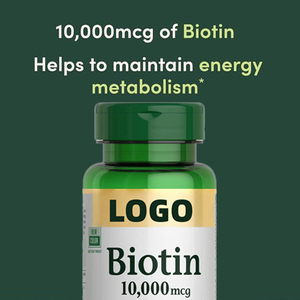 TikTok, superventas, biotina 10000mcg, compatible con la salud del cabello, la piel, las uñas, ayuda al metabolismo energético, seguro para todas las edades, suplemento imprescindible - Product Image 3