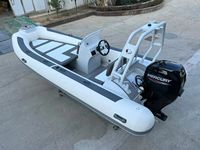 Bateau de 16 pieds (4,8 m) en aluminium, bateau pneumatique à rames 480 Hypalon, bateau de pêche gonflable, bateau pneumatique, annexe gonflable, bateau pour 8 personnes
