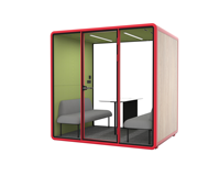 Cabine téléphonique de bureau amovible cabines vocales portables insonorisées cabines téléphoniques cabine d'enregistrement vocal cabine insonorisée
