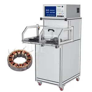 Air conditioner BLDC motor stator winding Electronic testing panel machine with 2 stations
