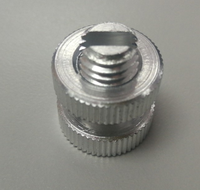 Conector de alambre para cercas eléctricas, para alambre de polietileno y cuerda de polietileno de hasta 3 mm, abrazadera de unión de perno dividido de aluminio para cercas eléctricas