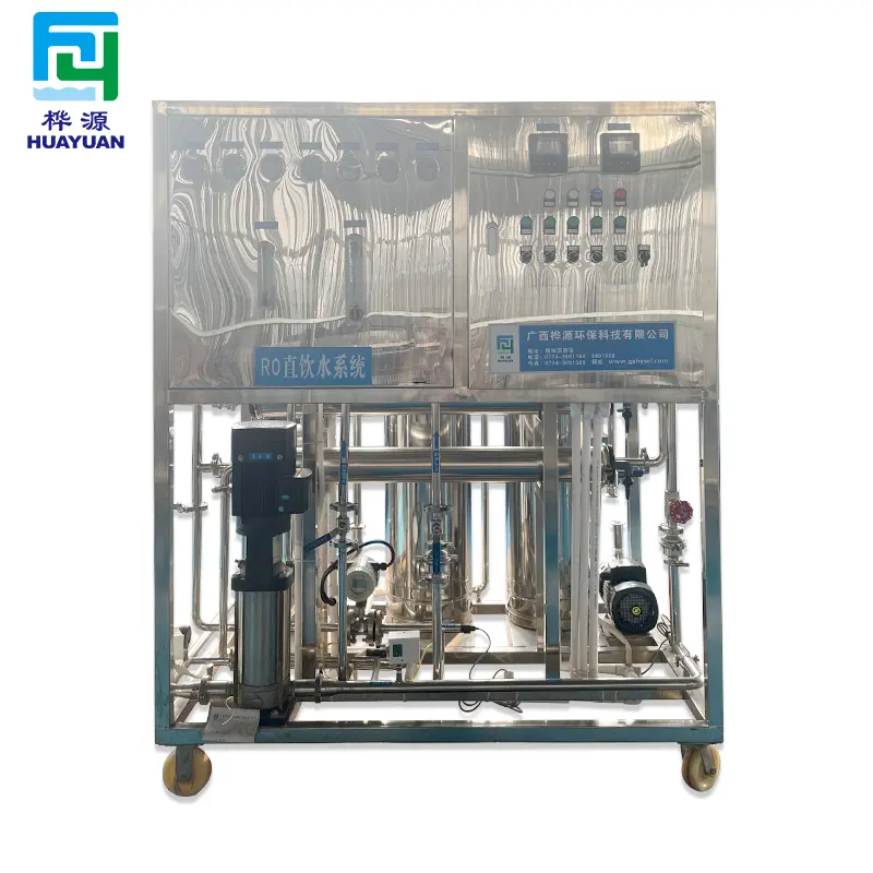 Commercial water treatment machinery 1000LPH Water Reverse Osmosis R O Water Machine Purification with CE