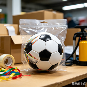 Ballon de football de la Coupe du Monde cousu à la machine en PVC taille 5 pour l'entraînement et la promotion des supporters - Product Image 6