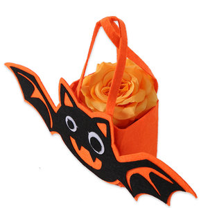 Nueva Bolsa de Fieltro para Dulces de Halloween para Niños, Diseño de Calabaza y Fantasma, Bolsa de Dulces para Niños, Decoración para Fiestas de Truco o Trato, Bolsa de Caramelos de Fieltro - Product Image 6