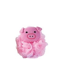 Boule de bain en plastique Durable personnalisable en usine fleur de bain de dessin animé mignon pour enfants Source offre des épurateurs de bain moussants pour bébé