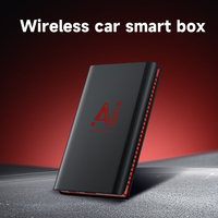 Adaptador inalámbrico CarPlay para iPhone Android Auto AI Magic Box Dongle convierte con cable a inalámbrico CarPlay compatible con Netflix/YouTube