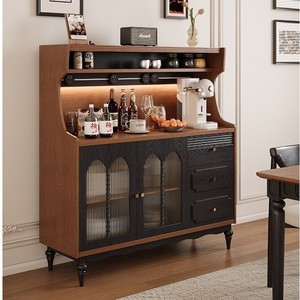 Ash Wood Solid Wood <b>Sideboard</b> With Storage For Living Room And Home Use - Product Image 1