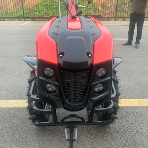 Potente e Resistente <span class=keywords><strong>Motozappa</strong></span> Diesel 186F con Affidabile Avviamento Elettrico, Elegante Corpo Bicolore e Doppi Fari Luminosi - Product Image 2