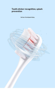 จอแสดงผลอัจฉริยะ แปรงสีฟันไฟฟ้าแบบดิจิตอล ระบบตรวจจับแรงกด แปรงสีฟันไฟฟ้าแบบกันน้ำ - Product Image 2