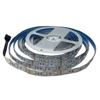Bande lumineuse LED SMD5050 haute luminosité 5M flexible DC12V USB dimmable couleur unique blanc cuivre résistant à la chaleur IP20 intérieur