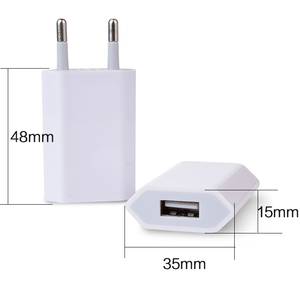 C-Power USB-A Wandladegerät Netzteil 5V 1A DC mit 3 Jahren Garantie für iPhone Samsung Android für (Multi-Stecker) - Product Image 5