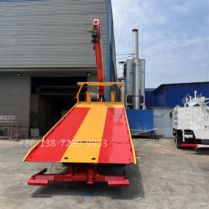 منصة مقطورة 7 متر 8 متر لوح مقطورة 8 طن 10 طن رافعة هيدروليكية شاحنة سحب مسطحة 4x2 برافعة بالفينجر 8 طن - Product Image 6