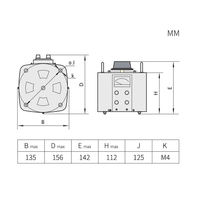 Régulateur/Stabilisateur de tension monophasé CHINT pour générateur 220V avec contrôle de tension par contact