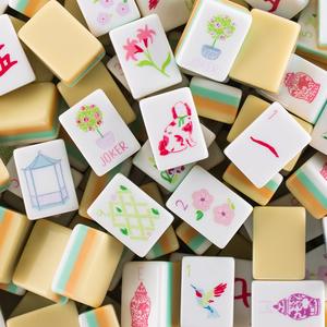 Mesa de Mahjong de Acrílico Estilo Americano Moderno y Personalizado al por Mayor, Juego de Mesa de Entretenimiento, Fichas de Mahjong - Product Image 3