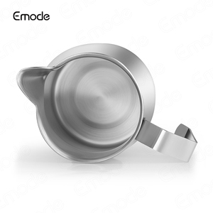 Accesorios para Café, Espumador de Leche de Acero Inoxidable con Superficie Pulida, Taza para Café Espresso y <span class=keywords><strong>Latte</strong></span>, Jarra para Leche de Café, Barista - Product Image 4