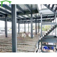 Bâtiment préfabriqué pour entrepôt et atelier, bâtiment à structure en acier à plusieurs étages, centre commercial préfabriqué, bâtiment de construction métallique