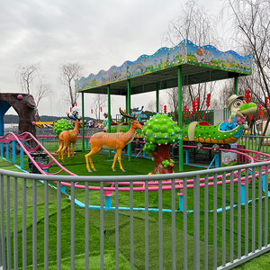 Ensemble de jouets 12 sièges <span class=keywords><strong>électrique</strong></span>s adultes enfants balade en <span class=keywords><strong>train</strong></span> en plein air avec pistes petites montagnes russes - Product Image 5