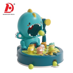 Huada Khủng Long Không Khí Bóng Bắn Súng Đồ Chơi Súng Mục Tiêu Điểm Số Tương Tác Giáo Dục Kid Nhựa Điện Tử Mini Whack Một Nốt Ruồi Trò Chơi - Product Image 3