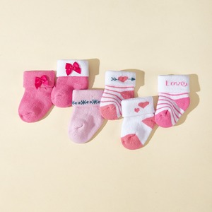 <span class=keywords><strong>Calcetines</strong></span> Cortos de Felpa Gruesa para Bebés Recién Nacidos, Color Caramelo, para Niñas, Otoño/Invierno - Product Image 1