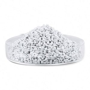 White Granular PC ABS Injection Molding Grade High Impact Resistance <b>Plastic</b> <b>Pellets</b> for Sports Equipment - Product Image 6
