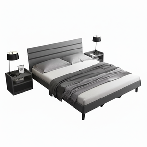 Cama individual Queen con almacenamiento lateral 148*203*60cm Precio al por mayor de fábrica - Product Image 1