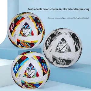 โรงงานผลิตฟุตบอลหนังไร้รอยต่อ โลโก้ CLS ขนาด <span class=keywords><strong>4</strong></span> 5 สำหรับผู้ใหญ่ นักเรียนระดับประถม/<span class=keywords><strong>ม</strong></span>ัธยม ใช้ในการสอบและการฝึกซ้อม - Product Image 4