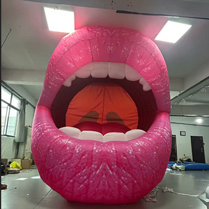 Venta Caliente: Boca Inflable <span class=keywords><strong>Gigante</strong></span> Personalizada/Besos Inflables/Labios Inflables para Publicidad Inflable - Product Image 3