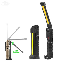 Le plus récent COB LED lumière de travail d'urgence Base magnétique mécanicien USB rechargeable lumière de travail lampe de réparation haute luminosité