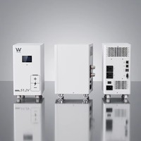 51.2V 314Ah 15kWh 16kWh LiFePO4 İstiflenebilir Bölünmüş Hibrit Şebeke Ev Güneş Enerjisi Depolama Sistemi CAN İletişimi IP54 Koruma