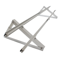 Système de montage de panneaux solaires sur toit réglable GTERGY GT-RL 02 1MW, surface anodisée, garantie 12 ans, acier inoxydable 304