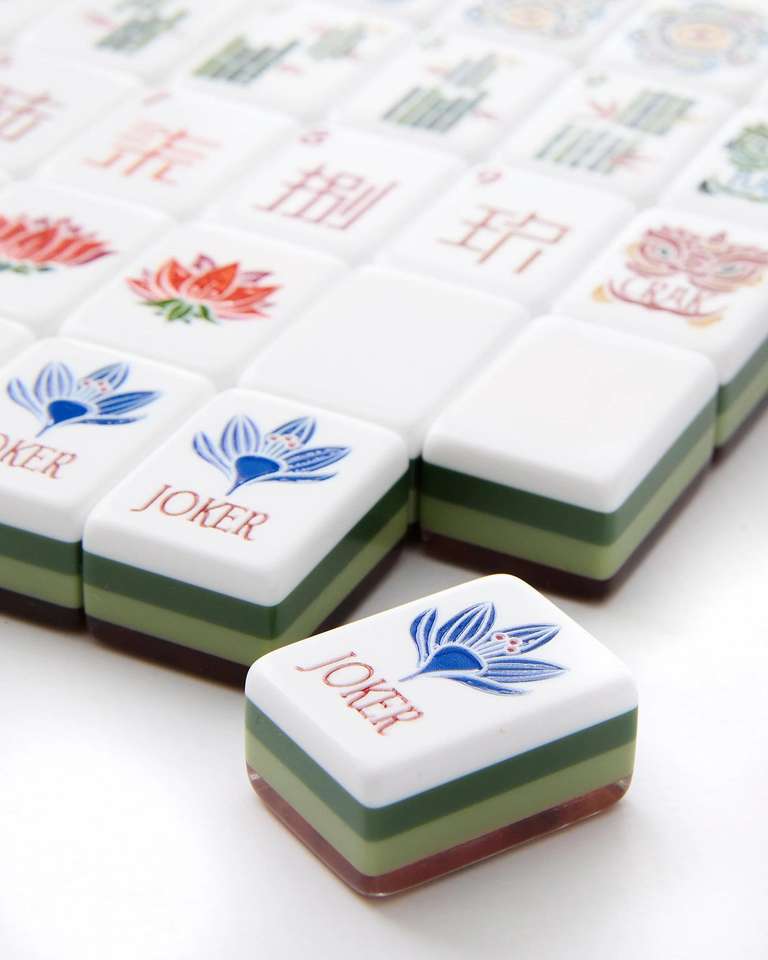 American Luxury Mahjong Set 160 Tiles Eco-Friendly Durable Portable ...
