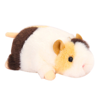 Pendentif en peluche magnétique de la série Hamster Créatif, mini figurine animale porte-clés pour sac à dos, ornement, vente en gros, cadeau de fête