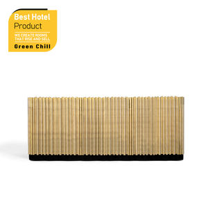 Aparador de Latón de Lujo, Mueble de Almacenamiento de Diseño de Alta Gama, Aparador Personalizado para Vestíbulo de Hotel, Sala de Estar - Product Image 1