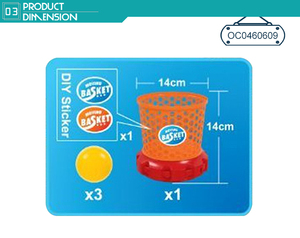 Vendita calda bambini sfera di lancio gioco giocattolo con B/O abilità di tiro in movimento cestino - Product Image 3