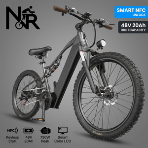 มอเตอร์ดุมล้อหลังขนาด 1.95 นิ้ว 48V NFC ปลดล็อคอัจฉริยะ 7 สปีด สตาร์ทแบบไร้กุญแจ จอแสดงผลสี โครงเหล็ก XT90 ประสิทธิภาพทรงพลัง - Product Image 1