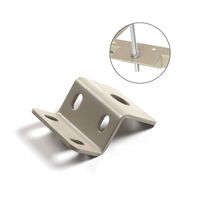 Supports de suspension en forme de Z pour goulottes de câbles de centre de données, galvanisés et thermolaqués, fixations de suspension modèle 3mm galvanisé
