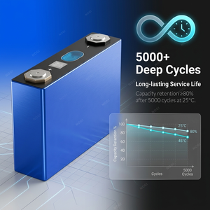 Batterie prismatique originale EV E 50Ah LFP, cellule 3.2V LiFePO4 rechargeable, 5000+ cycles, longue durée de vie, batterie LFP - Product Image 5