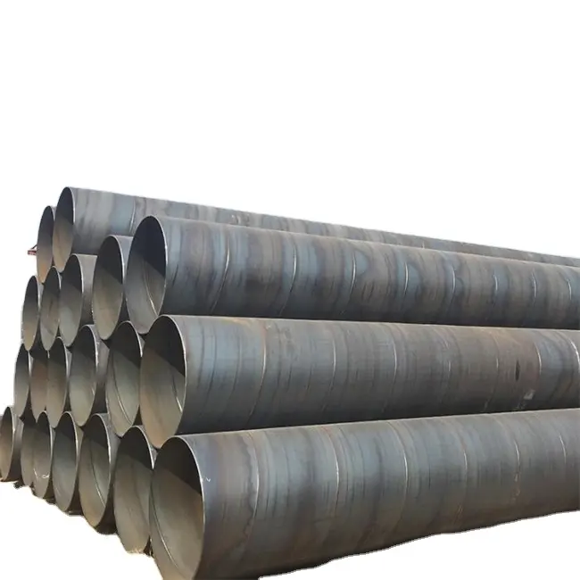 Tuyau en carbone pour X52 SSAW tuyau en acier soudé en spirale