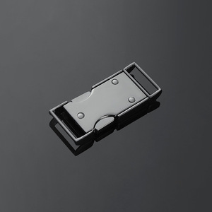 Side Release Buckle Alloy Metal Adjustable <b>Webbing</b> Buckle For Bags Durable Black Silver Light Gold DZQ036-20 - Product Image 1