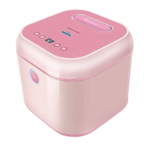 Logotipo personalizado <span class=keywords><strong>de</strong></span> acero inoxidable rosa azul eléctrico <span class=keywords><strong>de</strong></span> la leche botella uv más cálido y esterilizador - Product Image 3