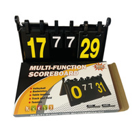Tableau d'affichage en plastique de haute qualité facile à plier pour Tennis de Table Basketball Badminton Football Volleyball Score Board