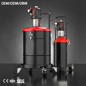 Air operated pneumatic grease pump 12l 20l 35l 40l barrel high pressure air operated pneumatic grease dispenser pump machine