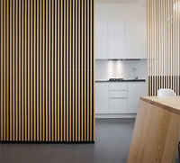Panneau Mural Intérieur WPC de Bonne Qualité, Effet Bois PVC pour Mur