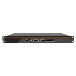 BKHD 1U Rack Network Equipment C3958 6x1G Ethernet Intel i211 i350 4x10G SFP Server Router Compatible Pfsense MikroTik 1310NP